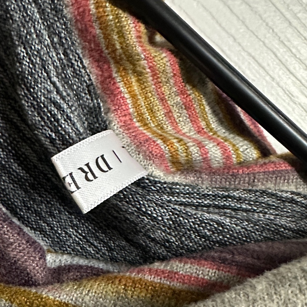 IDRE Gray Dress with Striped Accents - Picture 2 of 2